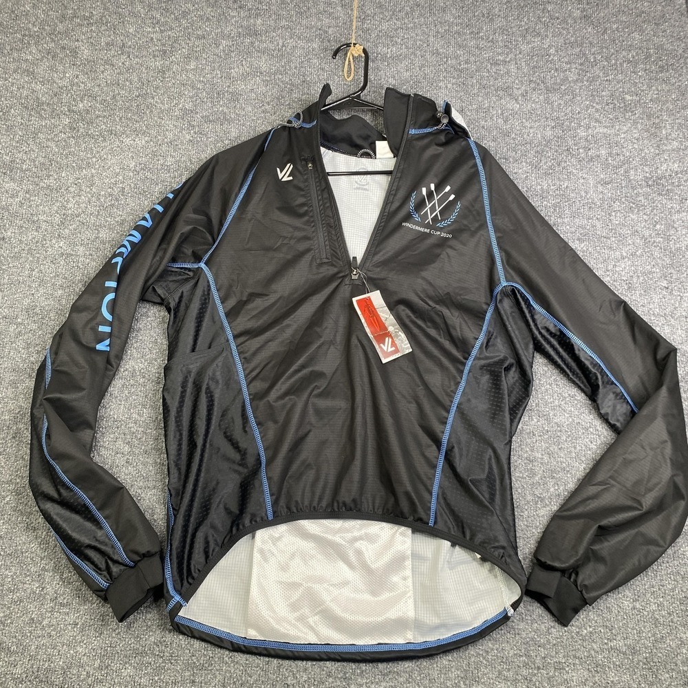 Windermere Cup 2020 Jacket Unisex Medium Black Rowing JL Racing Hooded